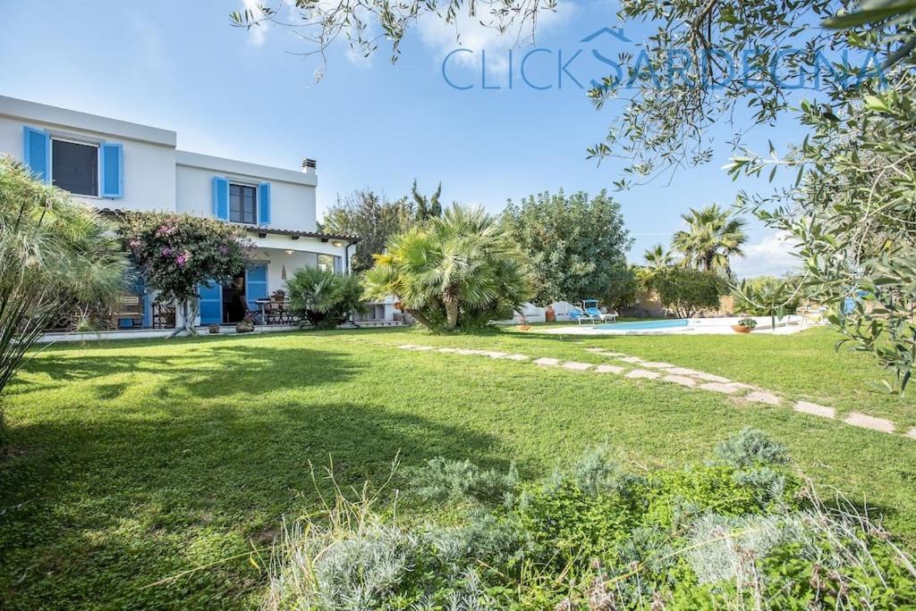 Alghero Villa Josephine Con Piscina E Parco Per 8 Ospiti Экстерьер фото